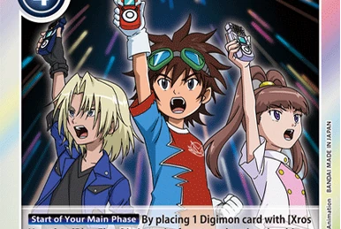 Taiki, Kiriha, & Nene (BT11-095) | DigimonCardGame Wiki | Fandom