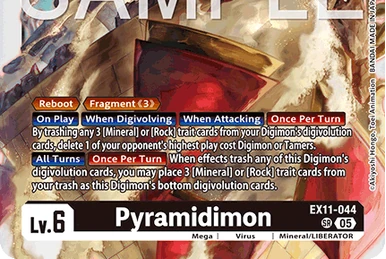 Necromon (EX11-051) | DigimonCardGame Wiki | Fandom