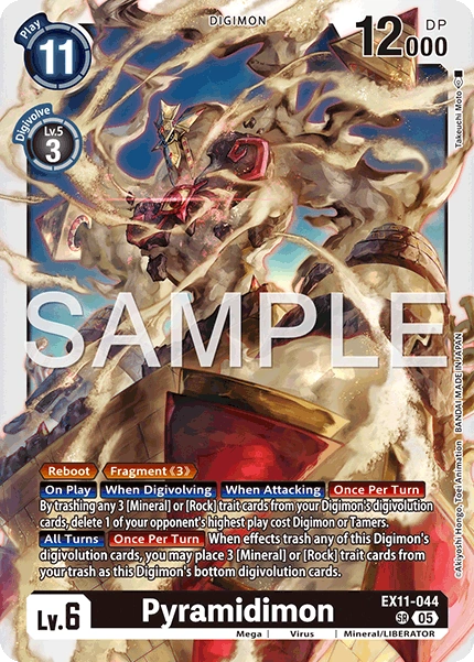 Pyramidimon (EX11-044) | DigimonCardGame Wiki | Fandom