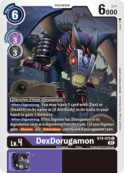 DexDorugamon (BT9-075) | DigimonCardGame Wiki | Fandom