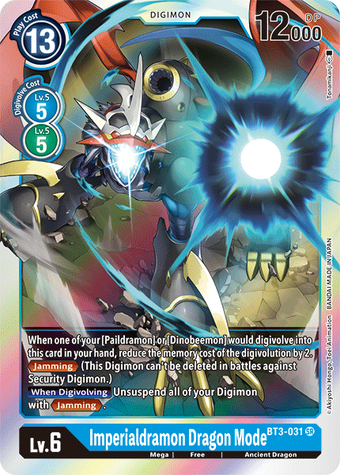 Imperialdramon Dragon Mode (BT3-111) | DigimonCardGame Wiki