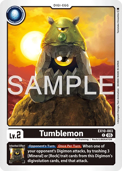 Tumblemon (EX10-003) | DigimonCardGame Wiki | Fandom