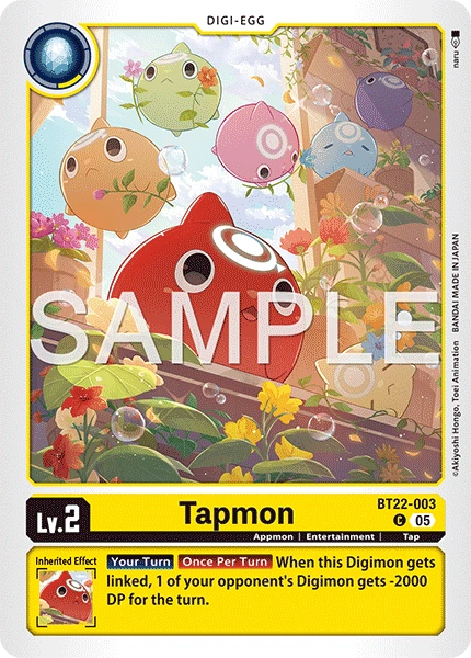 Tapmon (BT22-003) | DigimonCardGame Wiki | Fandom