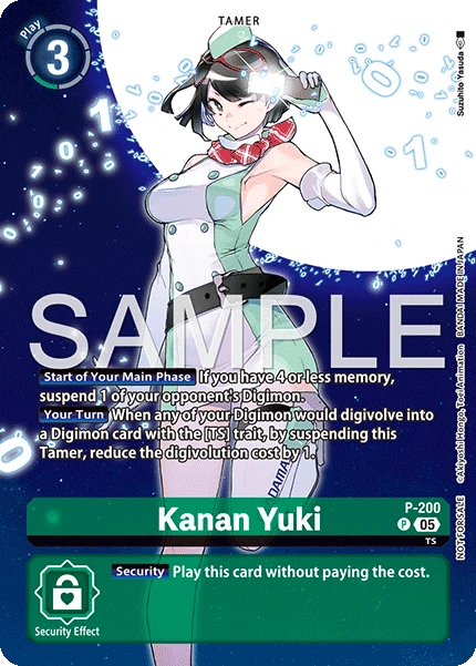 Kanan Yuki (P-200) | DigimonCardGame Wiki | Fandom