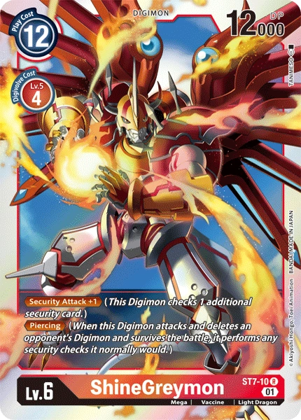 ShineGreymon (ST7-10) | DigimonCardGame Wiki | Fandom ShineGreymon (ST7-10) | DigimonCardGame Wiki | Fandom