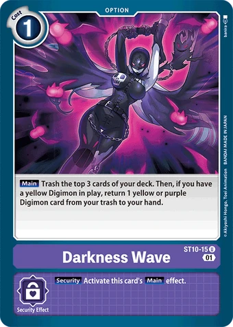 Darkness Wave (ST10-15) | DigimonCardGame Wiki | Fandom