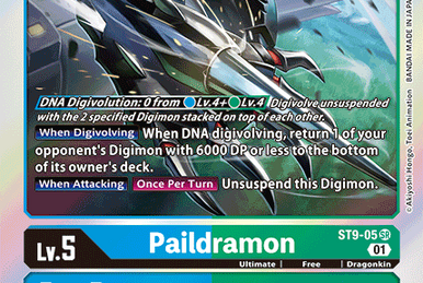 Paildramon (ST9-05) | DigimonCardGame Wiki | Fandom