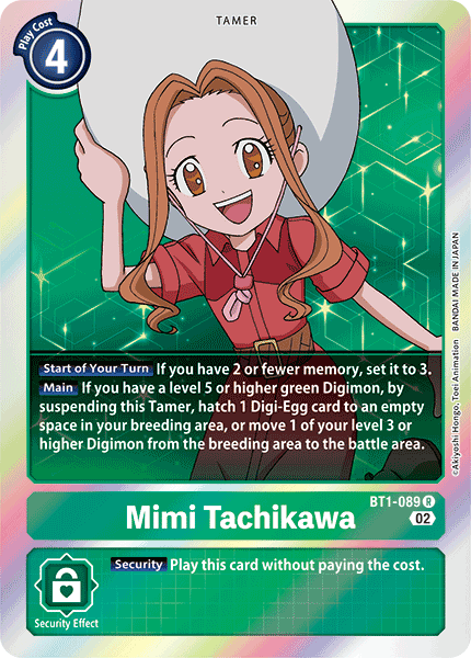 Mimi Tachikawa (BT1-089) | DigimonCardGame Wiki | Fandom