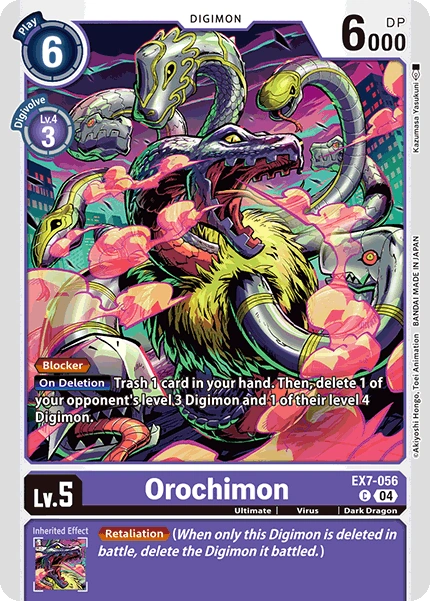Orochimon (EX7-056) | DigimonCardGame Wiki | Fandom