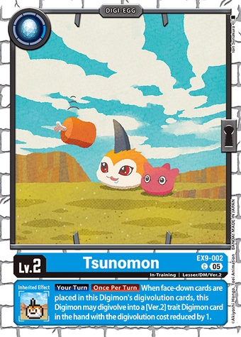 Tsunomon (EX9-002) | DigimonCardGame Wiki | Fandom