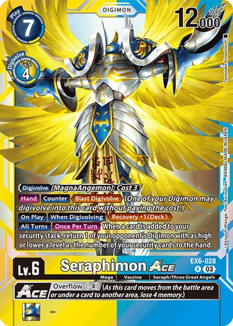 Seraphimon (EX6-028) | DigimonCardGame Wiki | Fandom