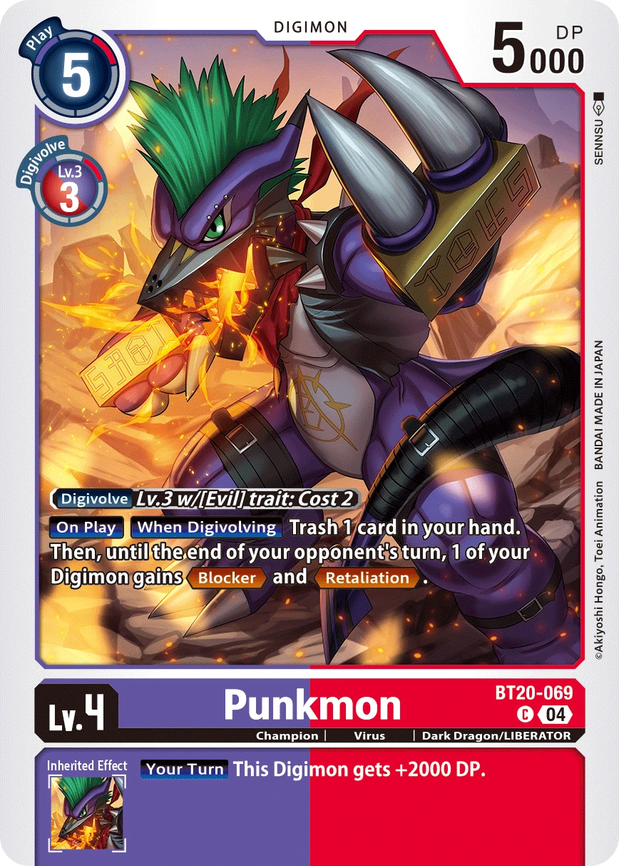 Punkmon (BT20-069) | DigimonCardGame Wiki | Fandom