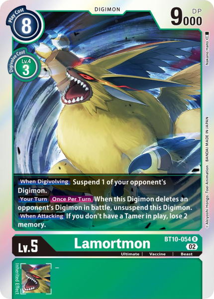 Lamortmon (BT10-054) | DigimonCardGame Wiki | Fandom