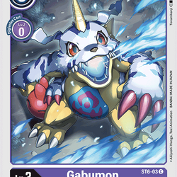 Gabumon BT2-069 Digimon Card Game