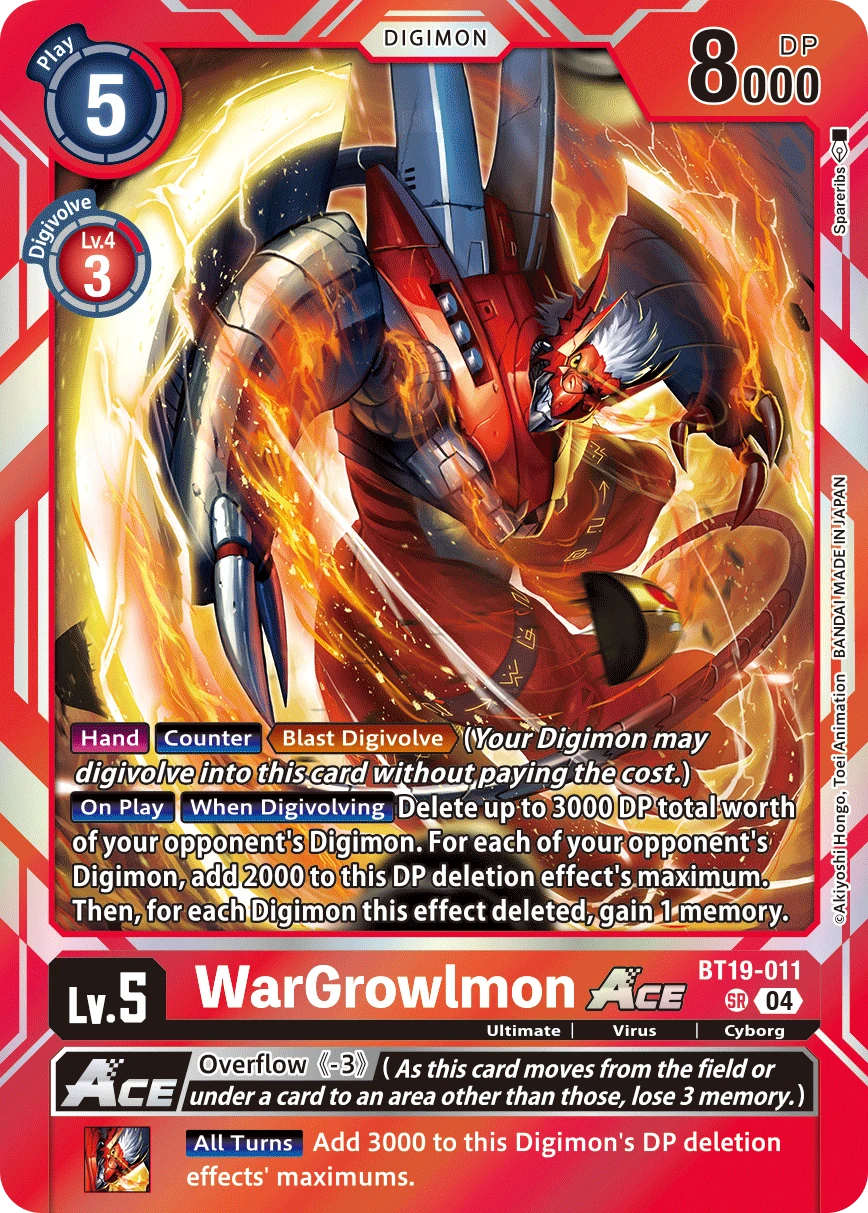 WarGrowlmon (BT19-011) | DigimonCardGame Wiki | Fandom