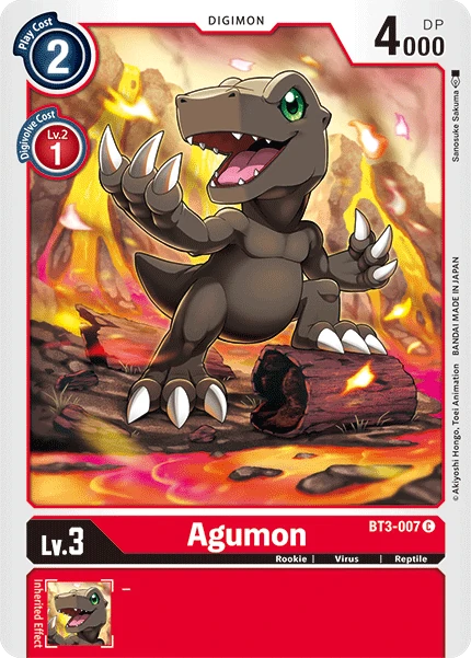 Agumon (BT3-007) | DigimonCardGame Wiki | Fandom