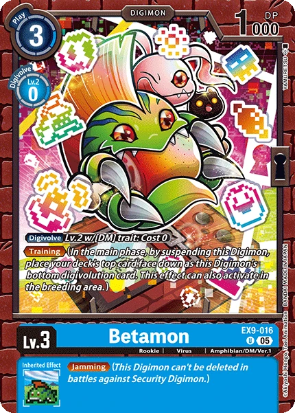 Betamon (EX9-016) | DigimonCardGame Wiki | Fandom
