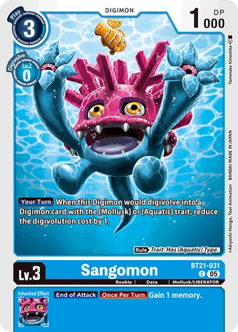 Sangomon (BT21-031) | DigimonCardGame Wiki | Fandom
