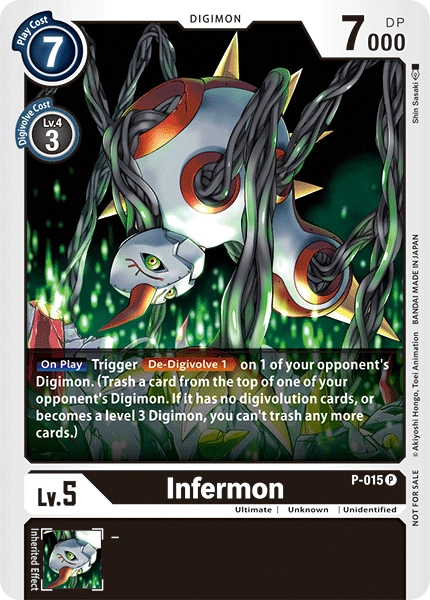 Infermon (P-015) | DigimonCardGame Wiki | Fandom