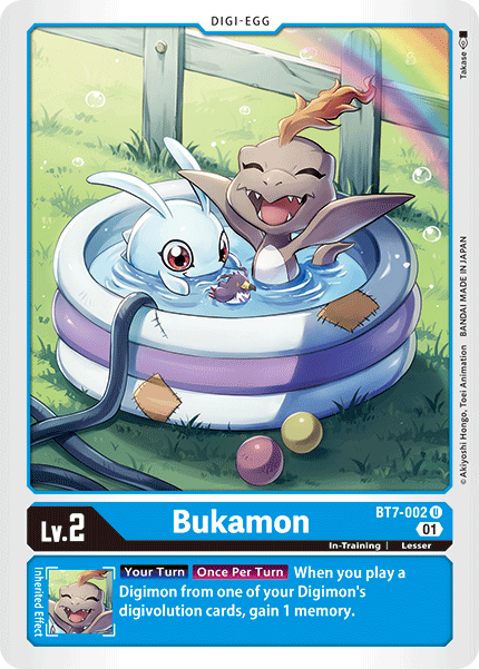 Bukamon (BT7-002) | DigimonCardGame Wiki | Fandom