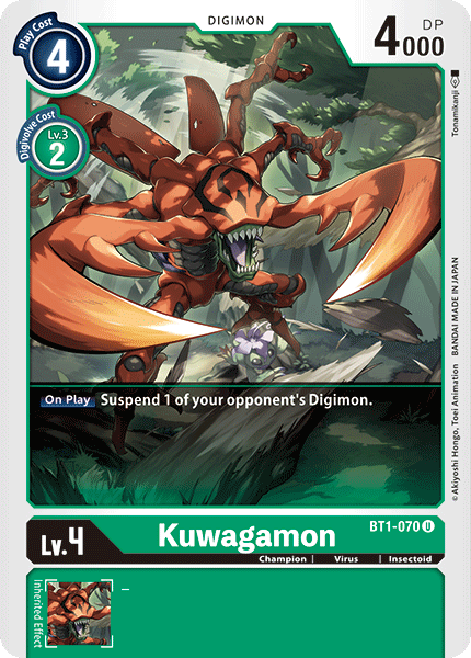 Kuwagamon - Wikimon - The #1 Digimon wiki