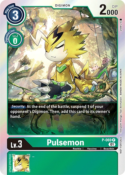 Pulsemon (P-069) | DigimonCardGame Wiki | Fandom
