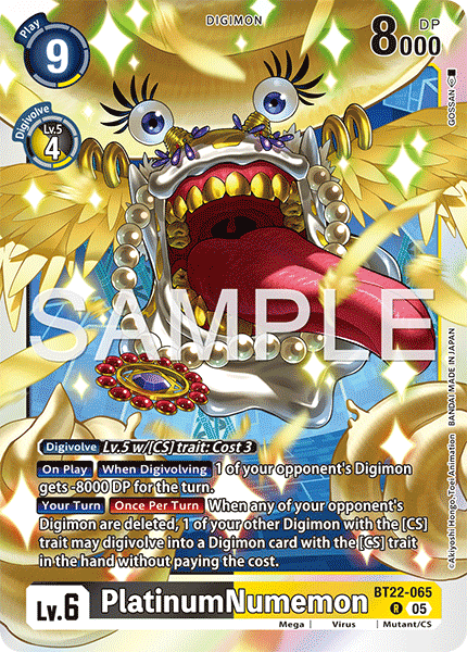 PlatinumNumemon (BT22-065) | DigimonCardGame Wiki | Fandom