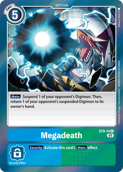 Megadeath (ST9-14) | DigimonCardGame Wiki | Fandom