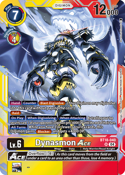 Dynasmon (BT18-040) | DigimonCardGame Wiki | Fandom