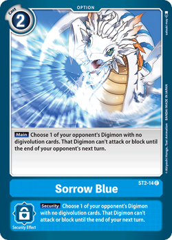 ST-2: Starter Deck Cocytus Blue | DigimonCardGame Wiki | Fandom