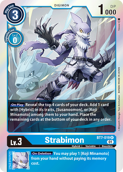 Strabimon (BT7-019) | DigimonCardGame Wiki | Fandom