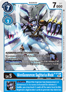 P-073 WereGarurumon: Sagittarius Mode