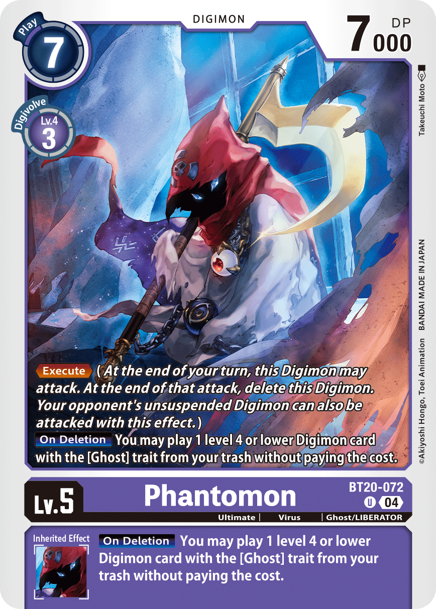 Phantomon (BT20-072) | DigimonCardGame Wiki | Fandom
