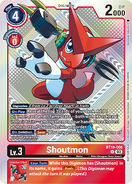 1st Place Prize BT10-008 Shoutmon