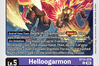 Syakomon (#BT14-021)  ∞ Epic Level ∞ Seu jogo em outro nível !