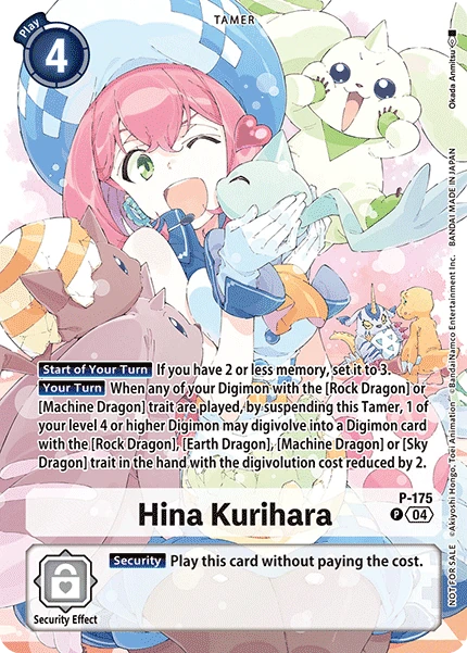 Hina Kurihara (P-175) | DigimonCardGame Wiki | Fandom