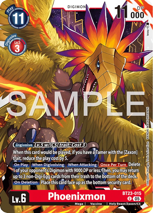 カードファイト!! ヴァンガード Digimon card game Phoenixmon (Alternate Art) - Dimensional Phase - Digimon Card Game
