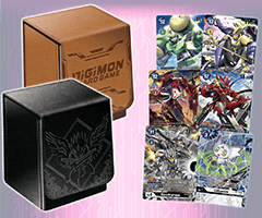 Digimon Card Game - Deck box set - Beelzemon (Black) – La Escotilla