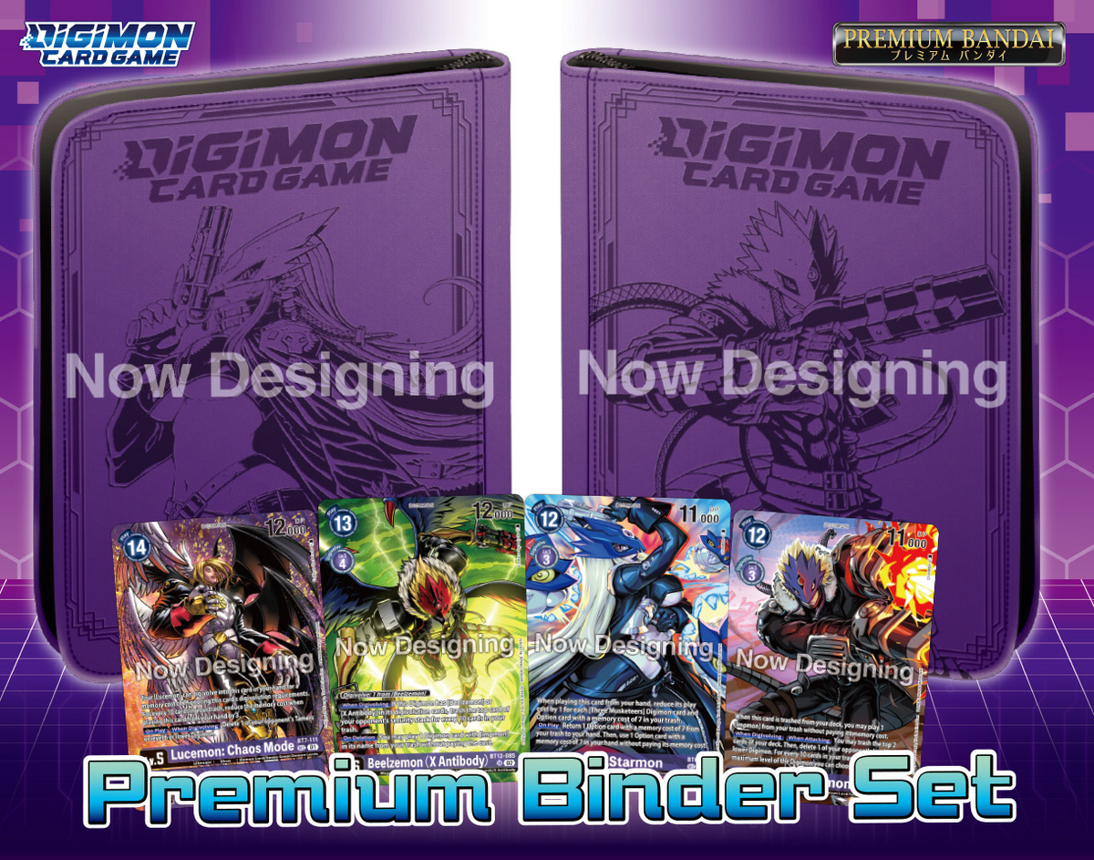 Premium Binder Set | DigimonCardGame Wiki | Fandom