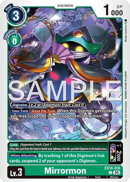 Mirrormon (EX10-016) | DigimonCardGame Wiki | Fandom