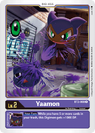 Yaamon, a Purple Digi-Egg card