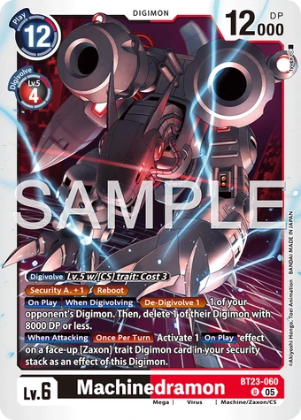 Machinedramon (BT23-060) | DigimonCardGame Wiki | Fandom