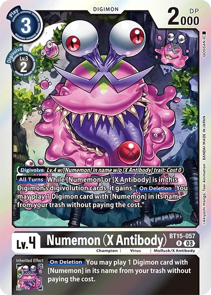 Numemon (X Antibody) (BT15-057) | DigimonCardGame Wiki | Fandom