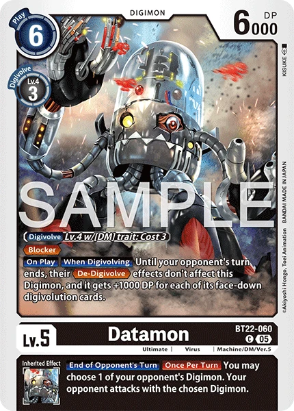 Datamon (BT22-060) | DigimonCardGame Wiki | Fandom