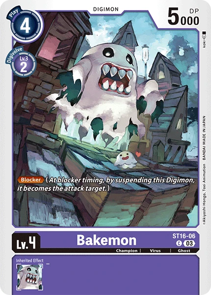 ミカレモン Bakemon (ST16-06) | DigimonCardGame Wiki | Fandom