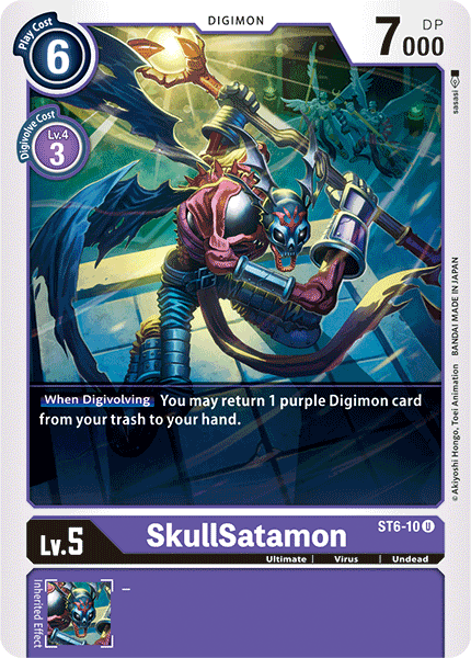SkullSatamon (ST6-10) | DigimonCardGame Wiki | Fandom