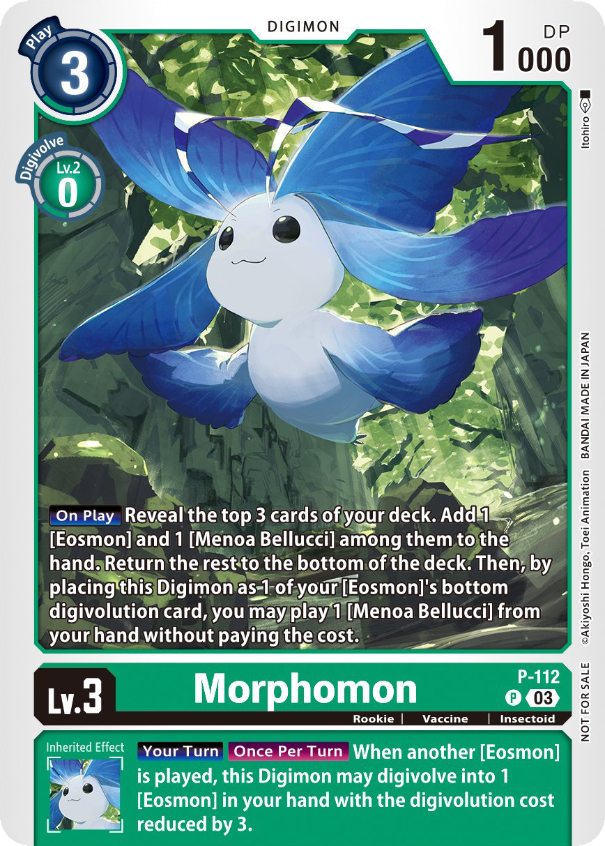 Morphomon (P-112) | DigimonCardGame Wiki | Fandom