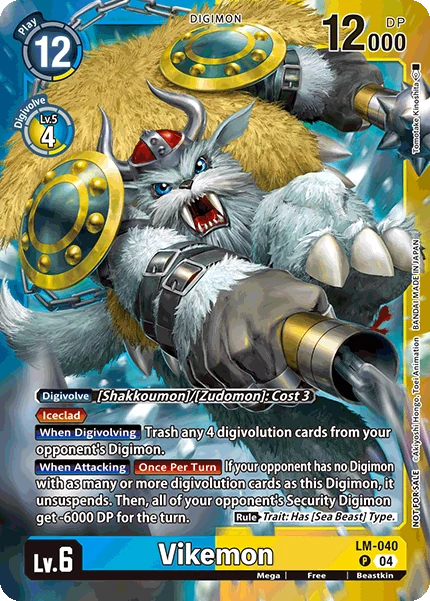 Vikemon (LM-040) | DigimonCardGame Wiki | Fandom