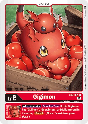 Gigimon (EX2-001) | DigimonCardGame Wiki | Fandom Gigimon (EX2-001) | DigimonCardGame Wiki | Fandom