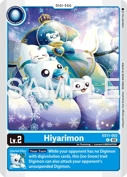 Hiyarimon (EX11-002) | DigimonCardGame Wiki | Fandom